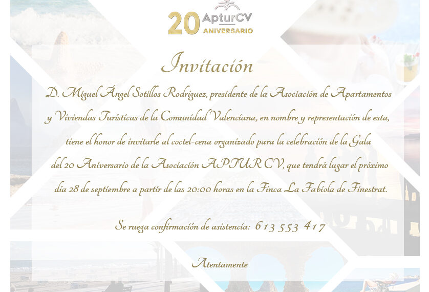 XX Aniversario de APTURCV