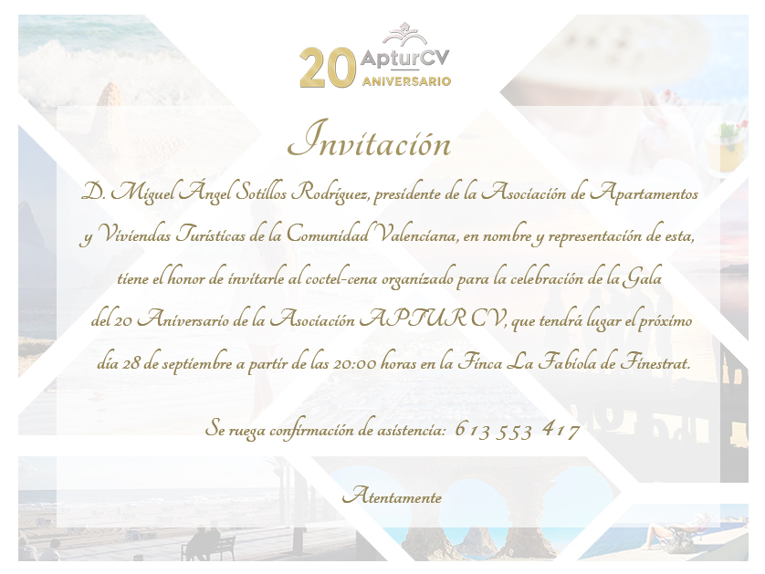 XX Aniversario de APTURCV