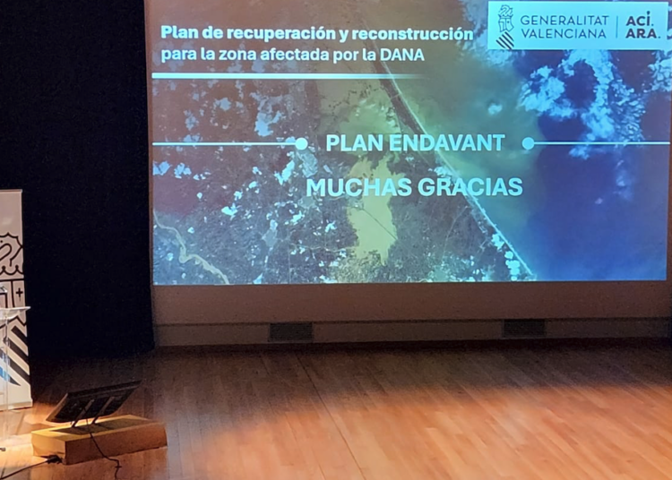 Plan recuperación DANA