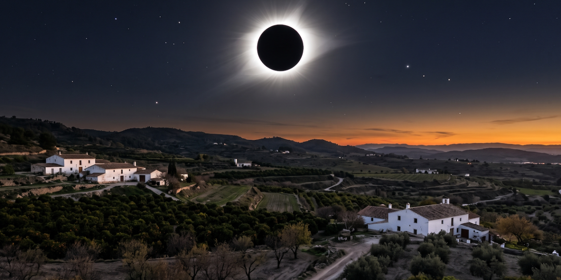 El eclipse solar del 12 de agosto: una oportunidad real para los gestores de viviendas turísticas en la Comunitat Valenciana